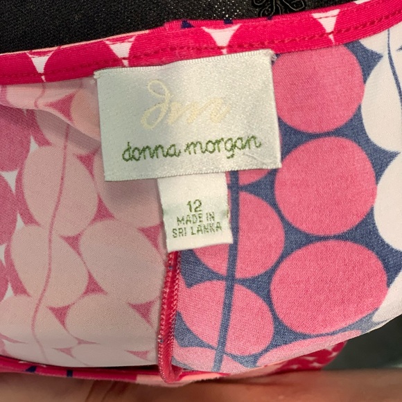 🌷3 for $15 Donna Morgan geometric print shift dress - Picture 5 of 9